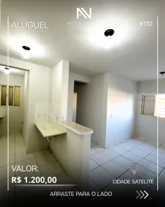 Apartamento com 2 Quartos para alugar, 44m² no Cidade Satélite, Boa Vista