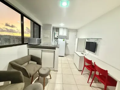 Apartamento com 1 Quarto para alugar, 30m² no Casa Caiada, Olinda