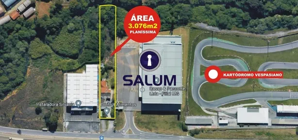 Lote/Terreno à venda, 385m² no Jardim da Glória, Vespasiano