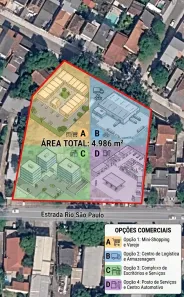 Lote/Terreno à venda, 335m² no Campo Grande, Rio de Janeiro