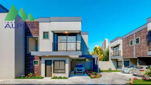 Sobrado com 3 Quartos à venda, 116m² no Uberaba, Curitiba