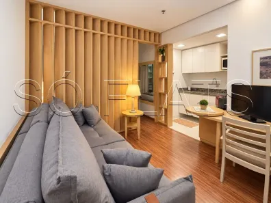 Flat com 1 Quarto à venda, 27m² no Chácara Santo Antônio (Zona Sul), São Paulo