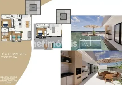 Cobertura com 2 Quartos à venda, 98m² no Indaiá, Belo Horizonte