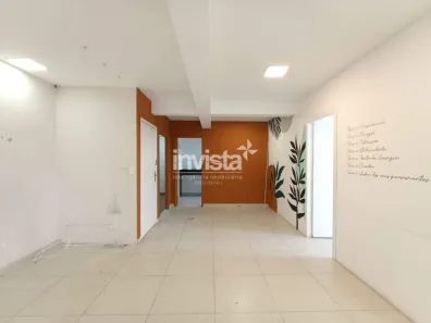 Sala Comercial à venda, 85m² no Estuário, Santos