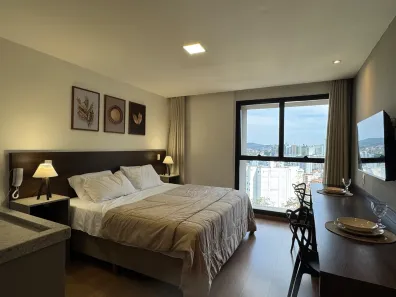 Apartamento com 1 Quarto para alugar, 25m² no Cascatinha, Juiz de Fora