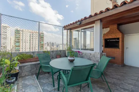 Cobertura com 4 Quartos à venda, 195m² no Campo Belo, São Paulo