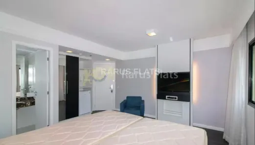 Flat com 1 Quarto para alugar, 31m² no Moema, São Paulo
