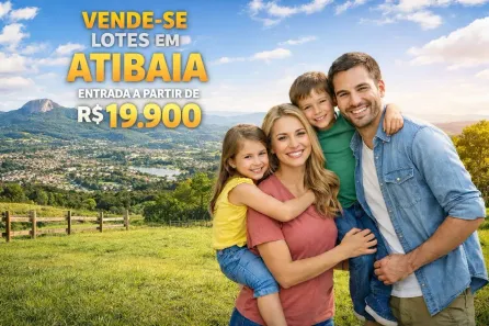 Lote/Terreno à venda, 600m² no Centro, Atibaia