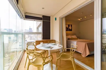 Apartamento com 1 Quarto para alugar, 35m² no Consolação, São Paulo