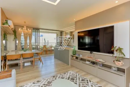 Apartamento com 3 Quartos à venda, 107m² no Centro, Curitiba