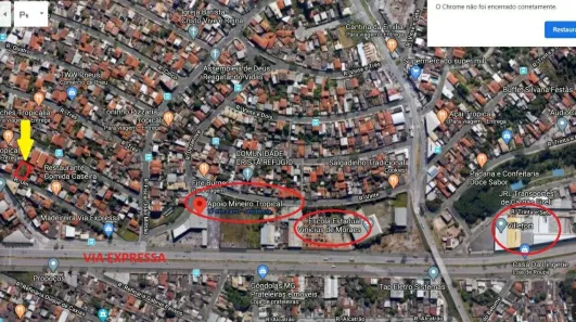 Lote/Terreno à venda, 374m² no Tropical, Contagem