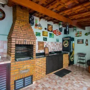Sobrado com 4 Quartos à venda, 400m² no Vila Scarpelli, Santo André