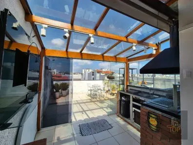 Cobertura com 3 Quartos à venda, 160m² no Vila Humaitá, Santo André