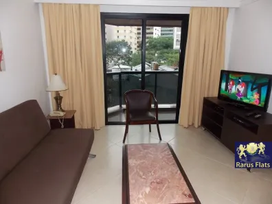 Flat com 1 Quarto para alugar, 40m² no Itaim Bibi, São Paulo