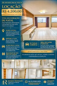 Apartamento com 3 Quartos para alugar, 105m² no Nossa Senhora de Nazaré, Natal