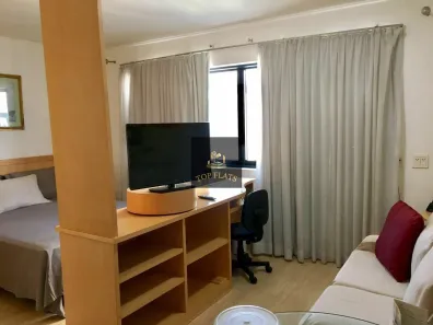 Flat com 1 Quarto para alugar, 30m² no Indianópolis, São Paulo