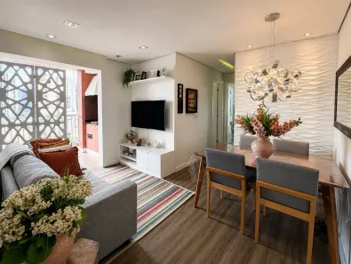 Apartamento com 2 Quartos à venda, 52m² no Vila Alzira, Santo André