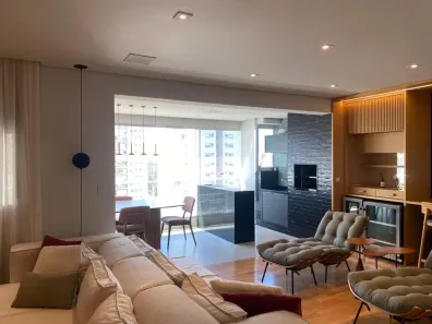 Apartamento com 2 Quartos para alugar, 105m² no Cidade Monções, São Paulo