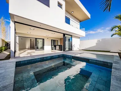 Casa de Condomínio com 4 Quartos à venda, 392m² no Nova Uberlândia, Uberlândia