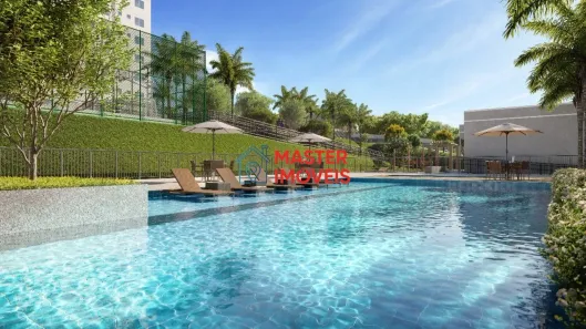 Apartamento com 1 Quarto à venda, 52m² no Estaleiro, Contagem