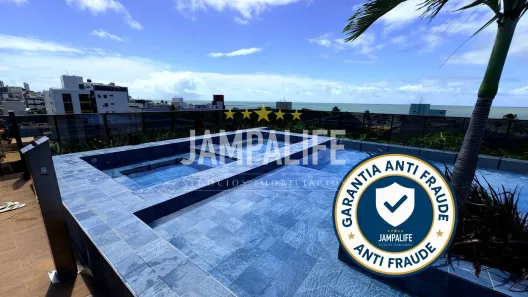 Apartamento com 1 Quarto à venda, 21m² no Cabo Branco, João Pessoa