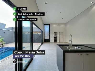 Casa de Condomínio com 3 Quartos à venda, 156m² no Residencial Maria Júlia, São José do Rio Preto