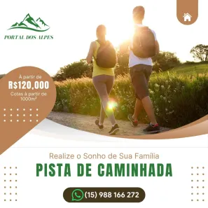 Lote/Terreno à venda, 1000m² no Alto da Boa Vista, Sorocaba