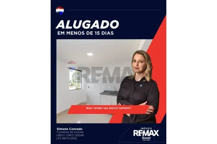Apartamento com 1 Quarto para alugar, 46m² no Novo Mundo, Curitiba
