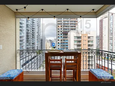 Apartamento com 3 Quartos para venda ou aluguel, 99m² no Jardim das Acácias, São Paulo