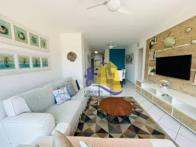 Apartamento com 3 Quartos para alugar, 112m² no Riviera, Bertioga