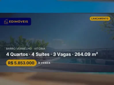Apartamento com 4 Quartos à venda, 264m² no Barro Vermelho, Vitória