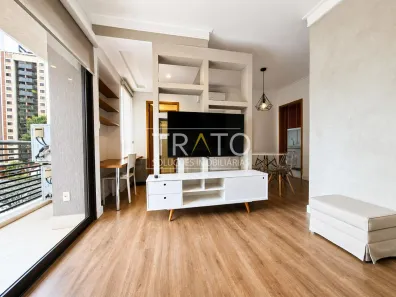 Apartamento com 1 Quarto para alugar, 57m² no Cambuí, Campinas