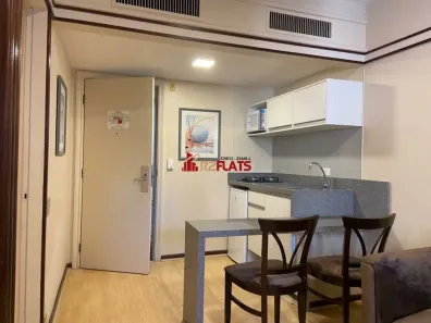 Flat com 1 Quarto para alugar, 33m² no Jardim Paulista, São Paulo