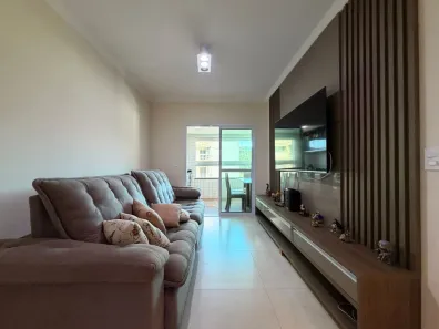 Apartamento com 2 Quartos para alugar, 86m² no Canto do Forte, Praia Grande