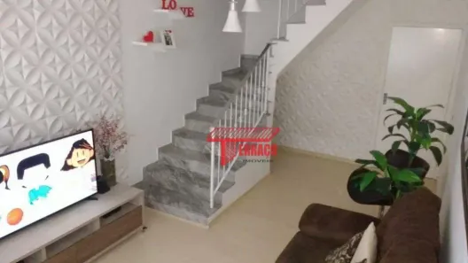 Sobrado com 4 Quartos à venda, 132m² no Vila Alzira, Santo André