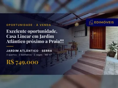 Casa com 3 Quartos à venda, 180m² no Jardim Atlântico, Serra