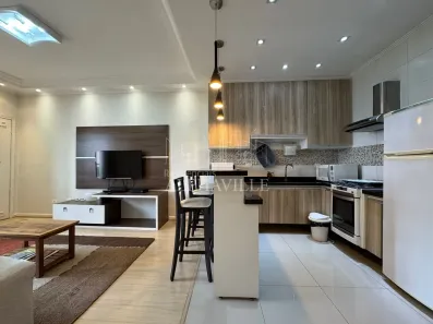 Apartamento com 1 Quarto para alugar, 50m² no Alphaville Centro Industrial e Empresarial/Alphaville., Barueri