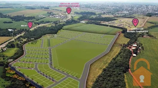 Lote/Terreno à venda, 300m² no Recanto Tropical, Cascavel