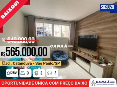 Sobrado com 3 Quartos à venda, 125m² no Jardim Catanduva, São Paulo