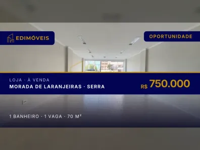 Ponto Comercial à venda, 70m² no Morada de Laranjeiras, Serra