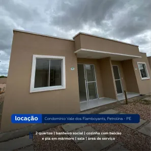 Casa de Condomínio com 2 Quartos para alugar, 10m² no Cohab São Francisco, Petrolina