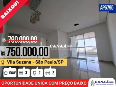 Apartamento com 3 Quartos à venda, 106m² no Vila Suzana, São Paulo