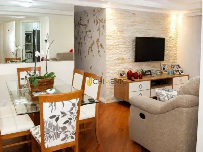 Apartamento com 3 Quartos à venda, 72m² no Parque Jaçatuba, Santo André