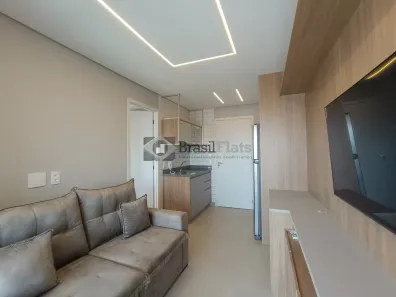 Apartamento com 1 Quarto para alugar, 35m² no Santo Amaro, São Paulo