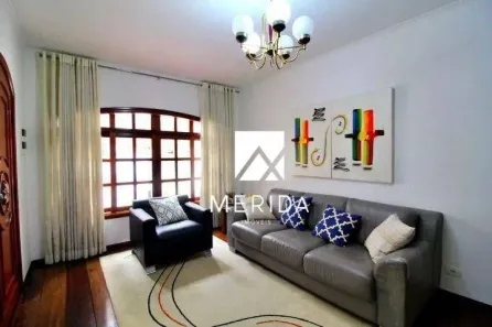 Sobrado com 4 Quartos à venda, 221m² no Jardim, Santo André