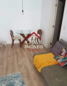Apartamento com 1 Quarto para alugar, 48m² no Ponta da Praia, Santos