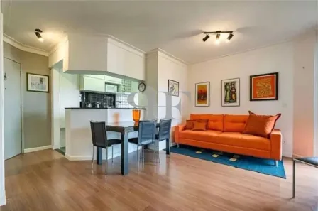 Apartamento com 1 Quarto para alugar, 56m² no Pinheiros, São Paulo