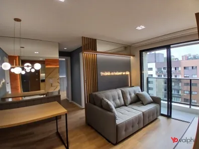 Apartamento com 2 Quartos para alugar, 48m² no Campina do Siqueira, Curitiba