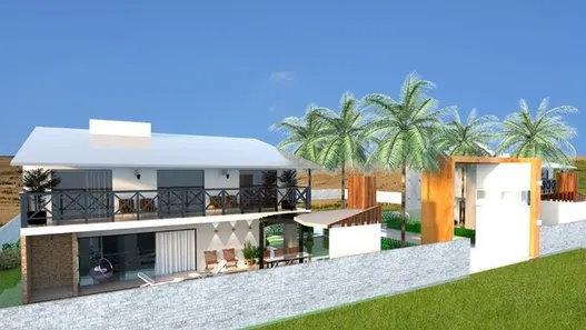 Casa de Condomínio com 3 Quartos à venda, 450m² no Serrambi, Ipojuca