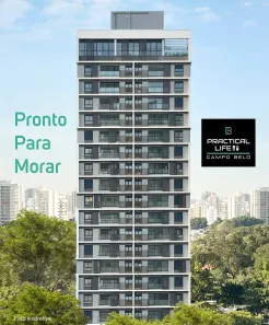 PRACTICAL LIFE CAMPO BELO II - APARTAMENTO no Brooklin Novo, São Paulo
